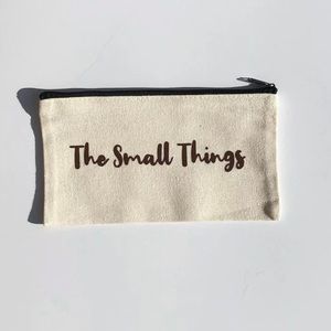 ❤️ Small Canvas Bag with Zipper - Small Things